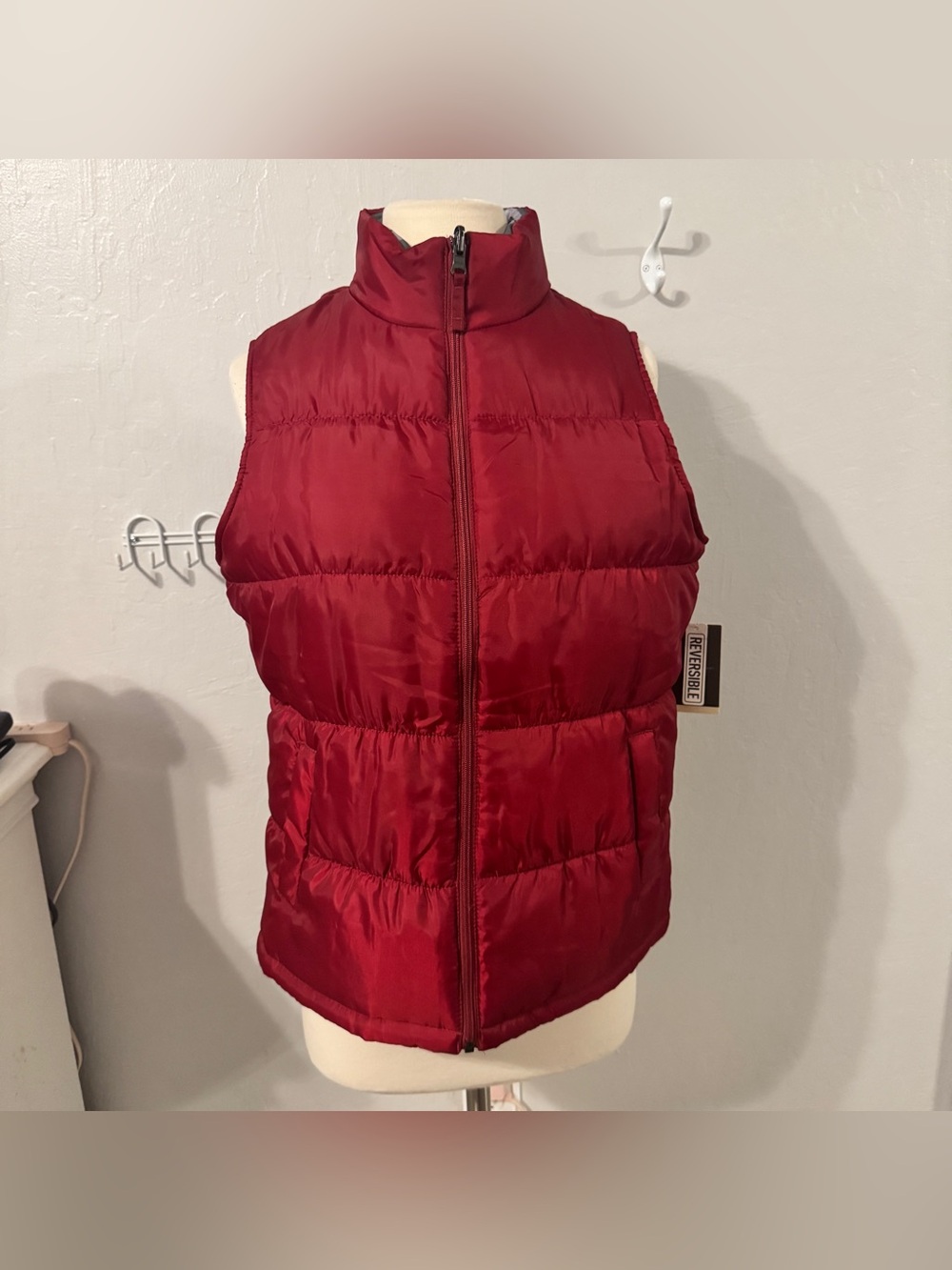 NWT Merona Reversible Puffer Vest
